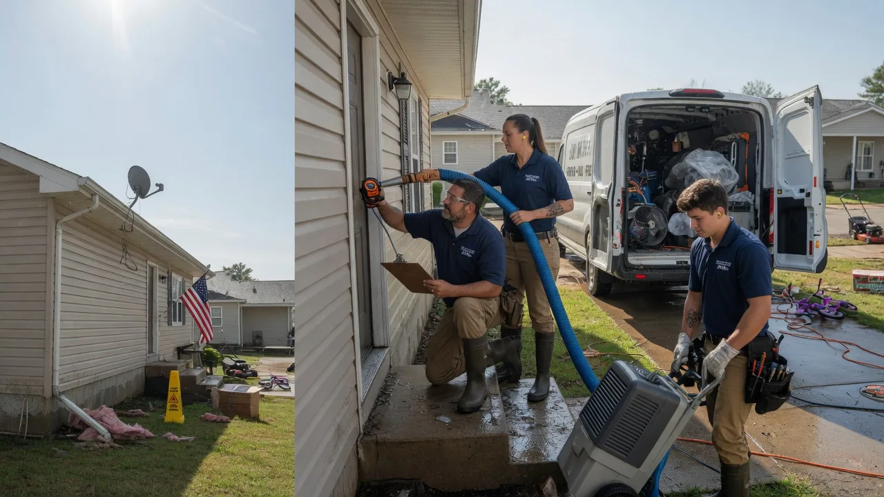 Ceiling Water Damage Restoration in Winchester, VA near me